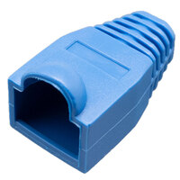 RJ-45, BLUE PVC COVER