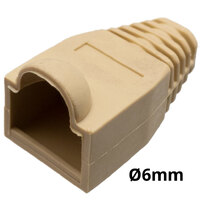 Ver informacion sobre Capuchón protector para conector RJ45 para cable de Ø6mm con burbuja, Beige