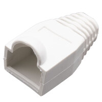 RJ-45, WHITE PVC COVER for CAT.6-6A