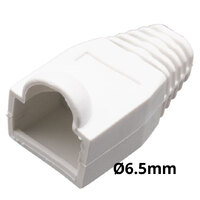 Ver informacion sobre Capuchón protector para conector RJ45 para cable de Ø6.5mm con burbuja, Blanco