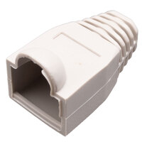 RJ-45, GREY PVC COVER for CAT.6-6A