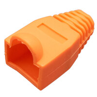 RJ-45, ORANGE PVC COVER for CAT.6-6A