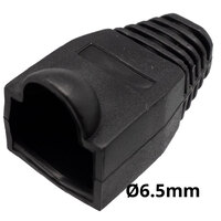 Ver informacion sobre Capuchón protector para conector RJ45 para cable de Ø6.5mm con burbuja, Negro