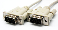 Ver informacion sobre NULL MODEM DB9M - DB9M, 1.8m