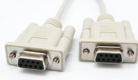 Ver informacion sobre NULL MODEM DB9 Femelle - DB9 Femelle, 1.8m