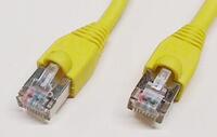 50U" CAT 5e - UTP, 24AWG, RJ45 Mâle-Mâle, jaune, 2m