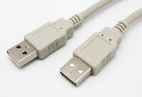 CABLE USB 2.0 TIPO A MACHO - A MACHO, 0.3m