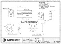 TORRETA PARA SUB-D, 8/PC