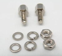 HEX LOCKING SCREW FLAT WASHER, SPLIT WASHER & NUT 8PC/SET (1SET/BAG)