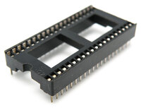 Ver informacion sobre 40P. HIGH DENSITY, 1.778mm, PITCH DIP SOLDER TYPE, STAMPED PIN