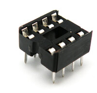 Ver informacion sobre 8P. support C.I., 2.54mm, Pin estampage