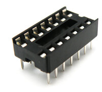 Ver informacion sobre 14P., 2.54mm, IC SOCKET, DIP SOLTER TYPE