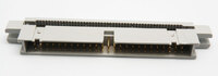 50C. I.D.C. MASCLE PER CABLE PLA 2.54mm, AMB ORELLES