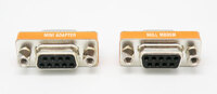 Ver informacion sobre NULL MODEM, DB9F - DB9F, METALL