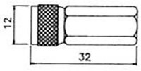 RG-58, MINI UHF Mâle Filetage