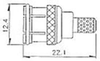 RG-58, MINI UHF MACHO RAPIDO, CRIMPAR