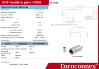 RG-174, FME MALE CRIMP TYPE (1P/BAG)