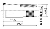 RG59, F QUICK CONNECTOR TWIST ON TYPE