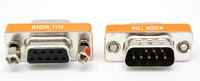 NULL MODEM, DB9M - DB9F, METALL