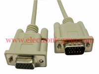 VGA Câble,  HDB15 Mâle - HDB15 Femelle, 14C+1, Modelage, 3m