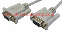 VGA Câble,  HDB15 Femelle - HDB15 Femelle, 14C+1, Modelage, 1.8m