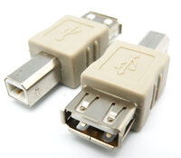USB A FEMELLA - USB B MASCLE