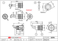 2.0mm BASE CHASIS ALIMENTACION