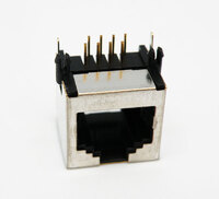 Ver informacion sobre RJ45 8P8C, RIGHT ANGLE PCB, MODULAR JACK, FULLY SHIELDED