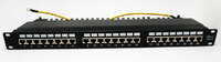 Ver informacion sobre 12 PORTS MINI PATCH PANEL, CAT.5, 110 TYPE, WIRING T568A/T568B