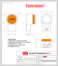 Connectors d''entroncament  IDC UY2.