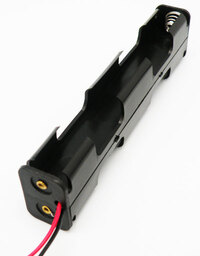 Battery holder 4xR6, Cable