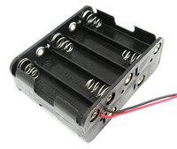 Battery holder 10xR6, Cable