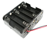 Ver informacion sobre Battery holder 10xR6, Cable