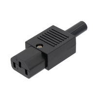 Ver informacion sobre IEC C13 (Femella) connector (homologat)