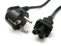 POWER SUPPLY CABLE, CLOVER TYPE, 1.8m