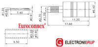 RG-174U, SMB MASCLE CRIMPAR, DAURAT