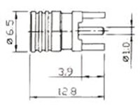 SMB MALE PCB MOUNT