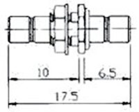 RG-174U, SMB double Femelle, Châssis