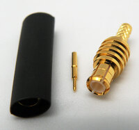 RG-174U, MCX MALE CRIMP TYPE, GOLD PLATED