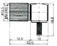 FLEX5, 1.6/5.6 Mâle couder à sertir