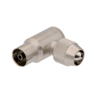 CONECTOR TV FEMELLA, METALICA