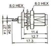 SMA HEMBRA CHASIS