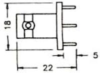 BNC FEMALE PCB MOUNT