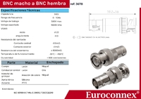 BNC Mâle-Femelle