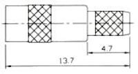 RG174 / LMR100A, MMCX FEMELLA CRIMPAR, DAURAT