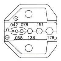 Pince professionnel à sertir RG-174/179/ BELDEN 8218