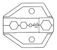 HERRAMIENTA PROFESIONAL PARA CRIMPAR RG-58,59,6,174