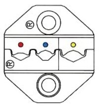 PROFESSIONAL CRIMPING TOOL FOR INSULATED TERMINALS