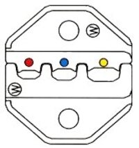 PROFESSIONAL CRIMPING TOOL FOR INSULATED TERMINALS