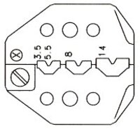 PROFESSIONAL CRIMPING TOOL FOR B TYPE CONNECTORS